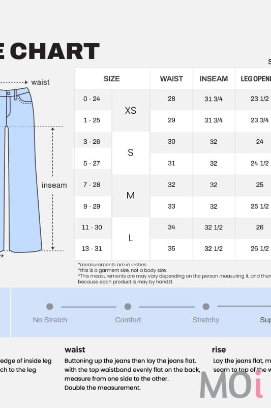 Low Waist Acid Washed Baggy Wide Leg