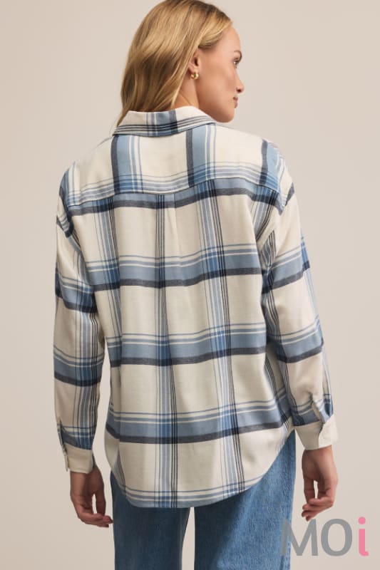 Z Supply River Plaid Button Up