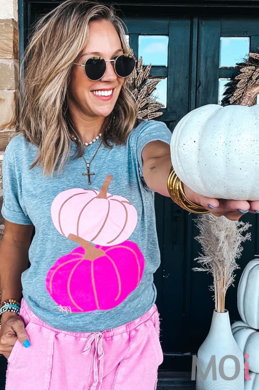 Pink Pumpkins Tee