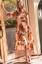 Floral Printed Midi Dress