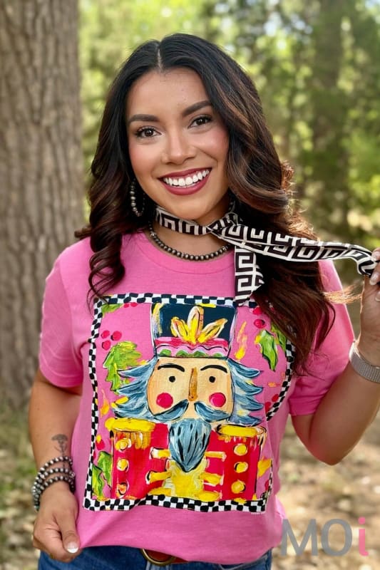 Callie's Checkered Nutcracker Tee