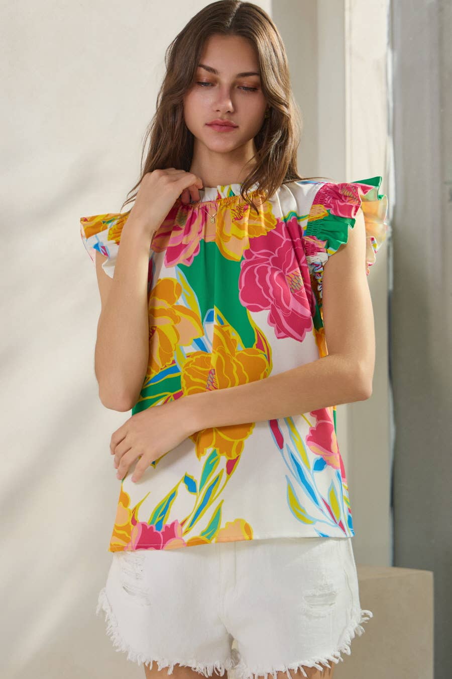 Floral Patterned Blouse