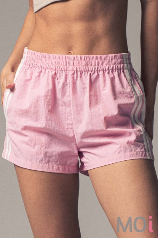 Sporty Air Flow Striped Shorts