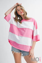 Polly Color Block Top