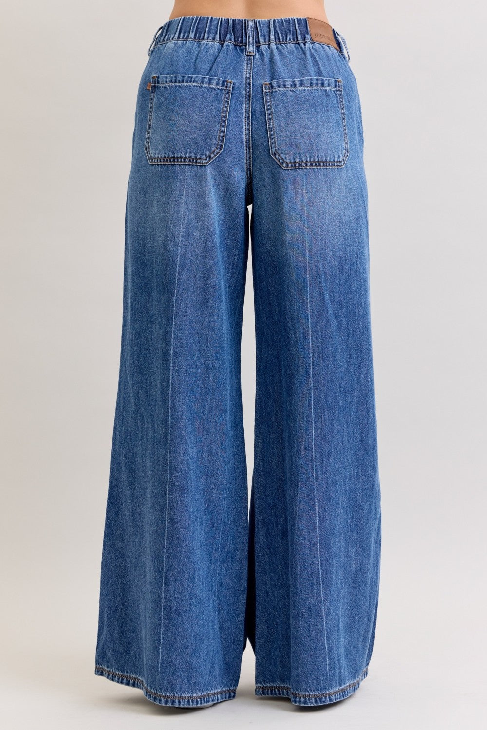 Judy Blue Palazzo Featherweight W/Drawcord Dark
