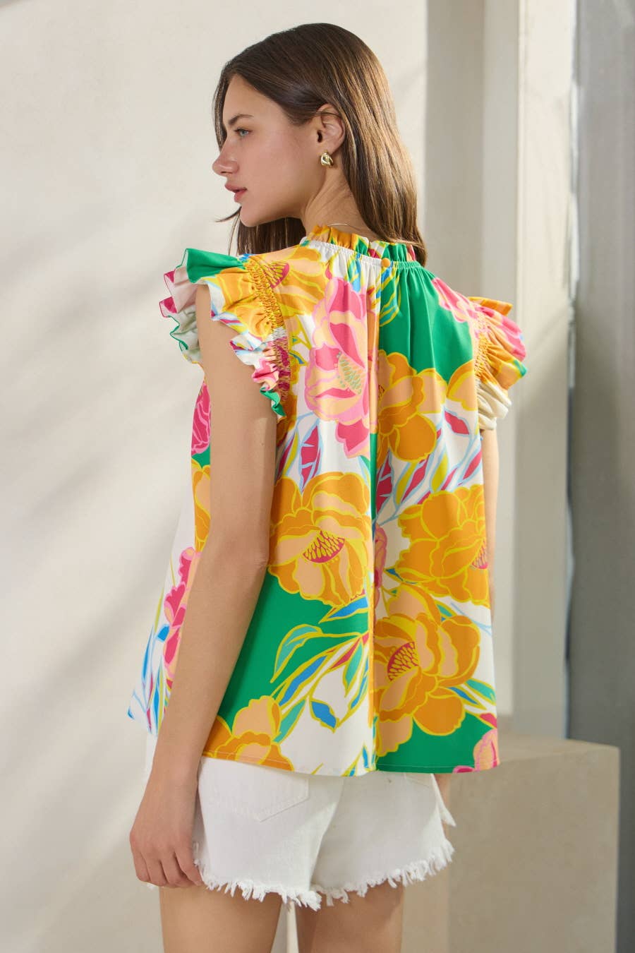 Floral Patterned Blouse