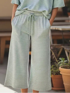 Striped Knit Pants