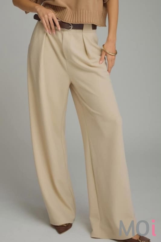 Dress Pant With Belt