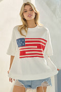 Americana French Terry Short Sleeve Pullover