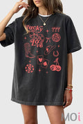 Lucky Love Oversized Mineral Tee