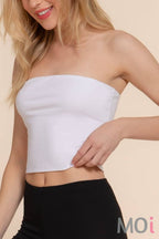 Crop Tube Cotton Jersey Top