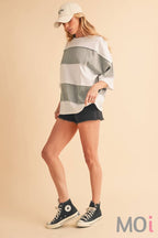 Polly Color Block Top