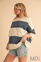Polly Color Block Top