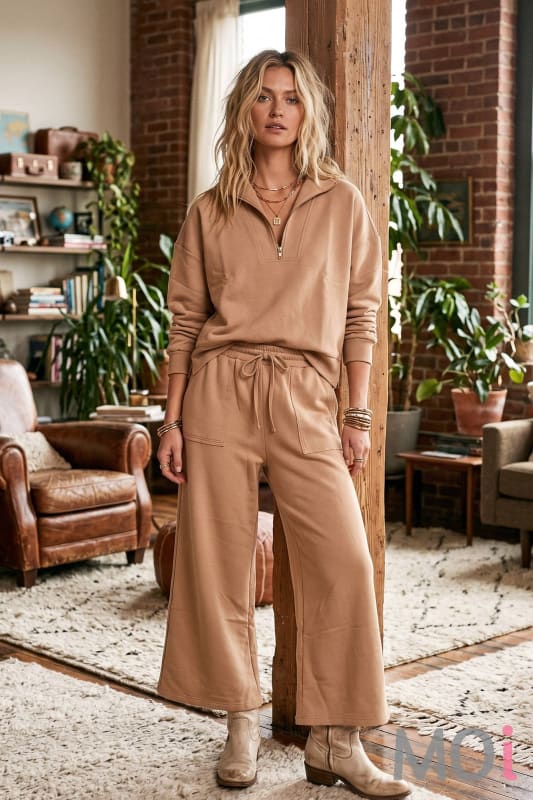 Scuba Wide Leg Pants