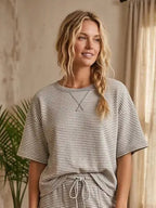 Striped Knit Top