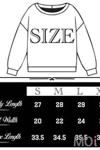 MAKE HEAVEN CROWDED Embroidered Heavyweight Sweatshirt