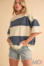 Polly Color Block Top