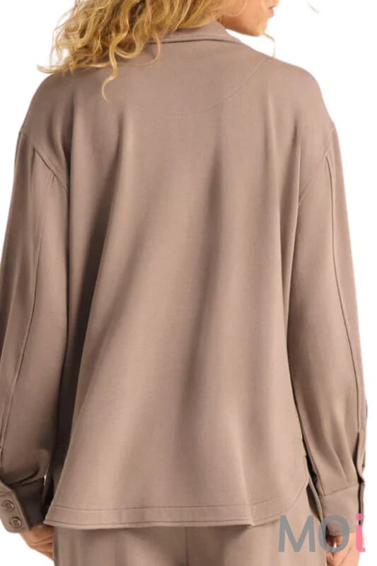 Z Supply Layover Top Slate Grey