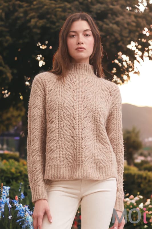 Z Supply Dove Sweater Oatmeal Heather