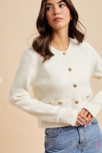 Cardigan With Baroque Buttons