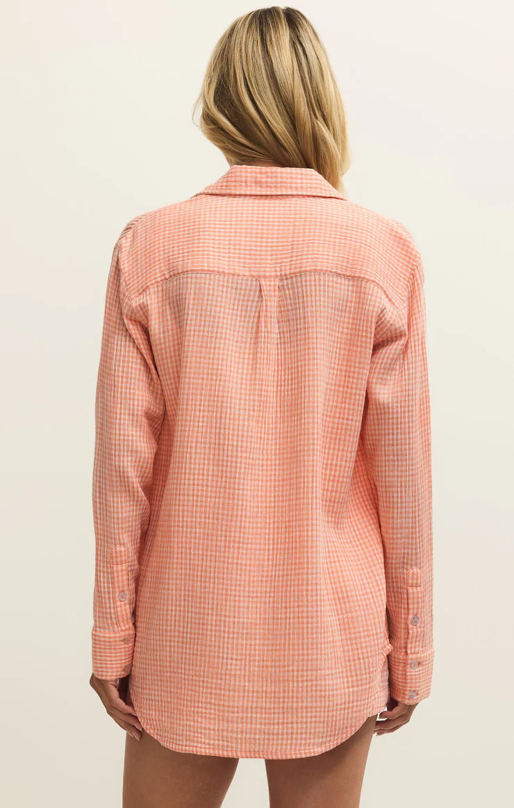 Z Supply Classic Gingham Top