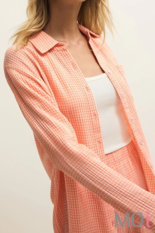 Z Supply Classic Gingham Top