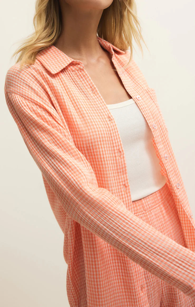 Z Supply Classic Gingham Top