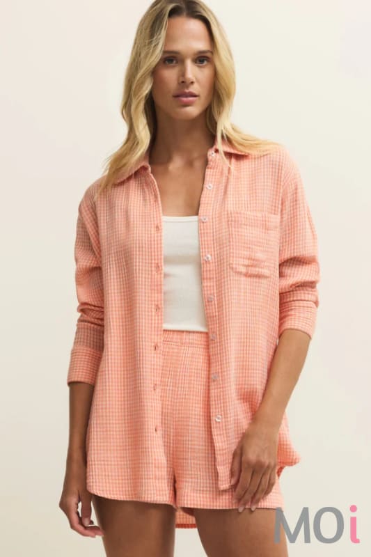 Z Supply Classic Gingham Top