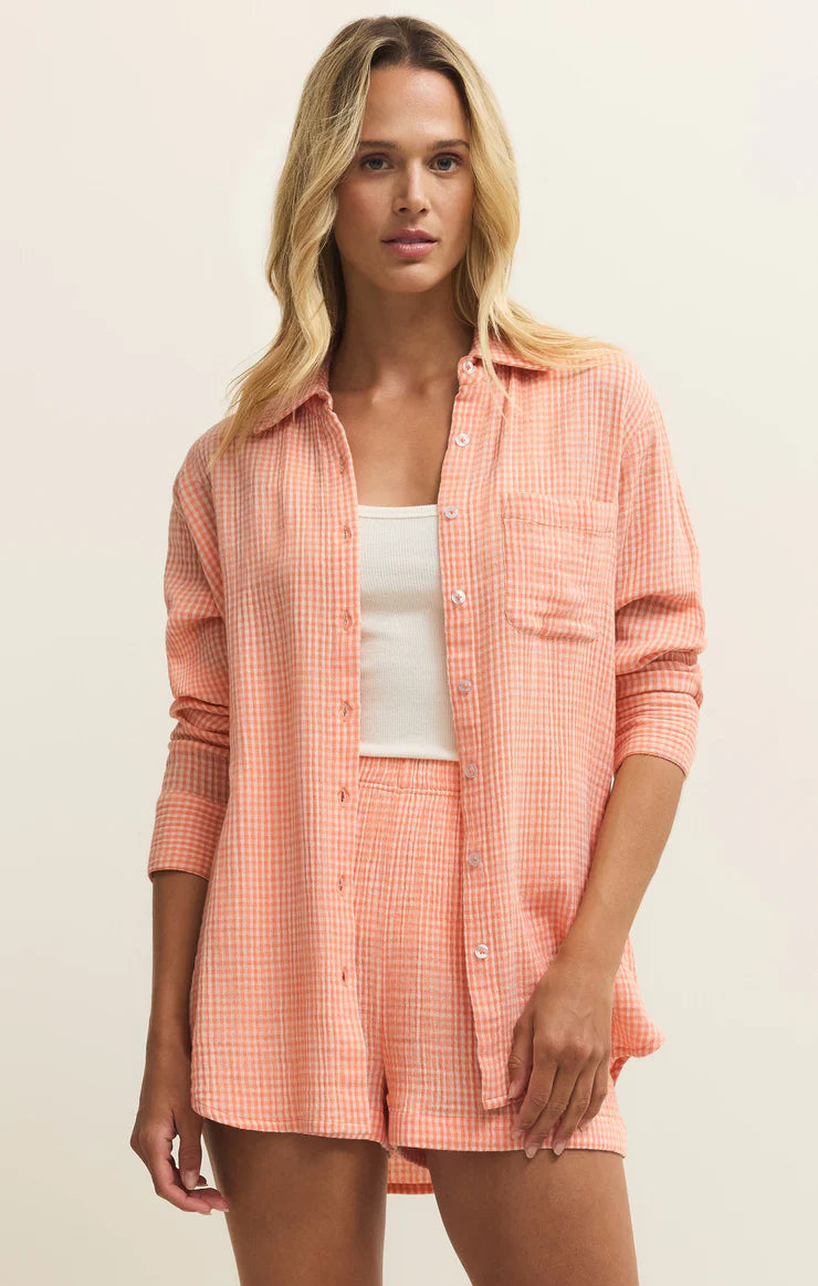 Z Supply Classic Gingham Top