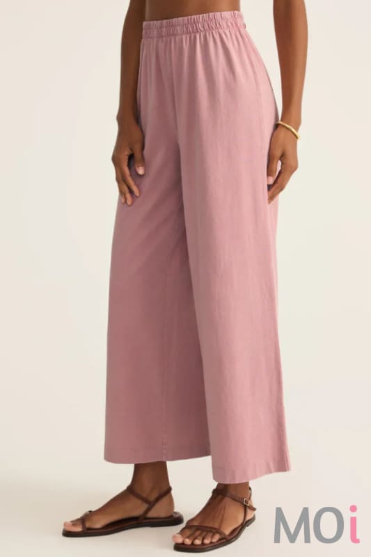 Z Supply Scout Jersey Flare Pant Pink Smoke / XS Apparel & Accessories