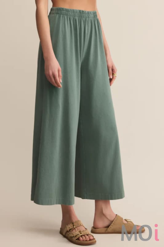 Z Supply Scout Jersey Crop Flare Pant HG