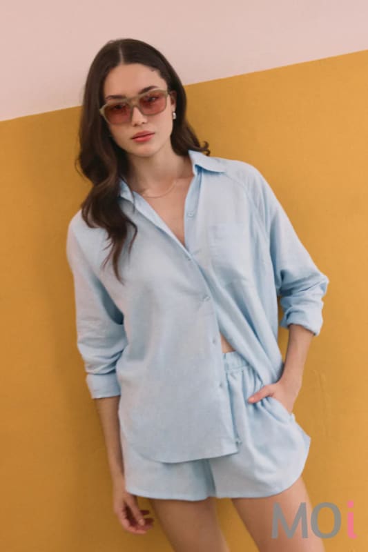 Z Supply The Perfect Linen Top Salt Water Apparel & Accessories