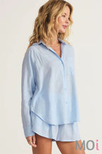 Z Supply The Perfect Linen Top Salt Water Apparel & Accessories
