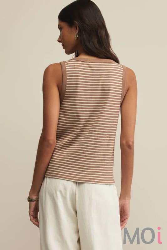 Z Supply Elin Stripe Rib Tank Apparel & Accessories