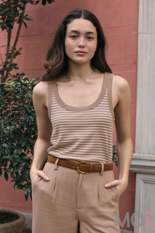 Z Supply Elin Stripe Rib Tank Apparel & Accessories