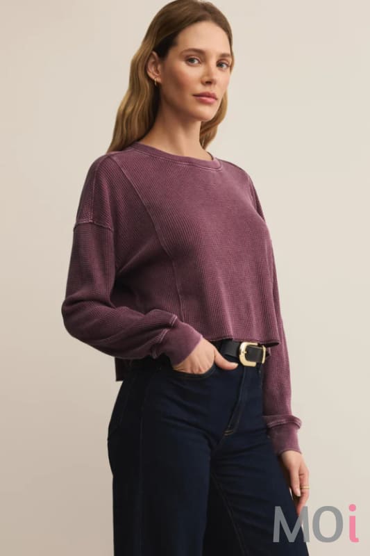 Z Supply Angel Mini Thermal Top MER