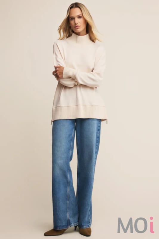 Z Supply Sable Rib Sweatshirt