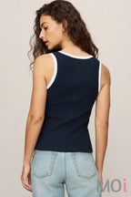 Z Supply Sirena Colorblocked Rib Tank
