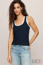 Z Supply Sirena Colorblocked Rib Tank