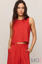 Z Supply Sloane Linen Top (CHP)