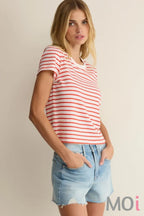 Z Supply Junie Striped Tee