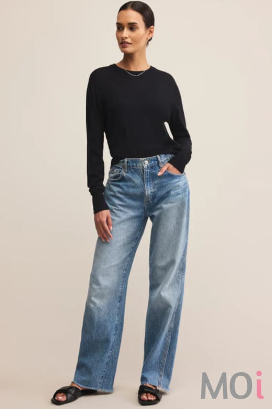 Z Supply Perfect Layer Sweater BLK