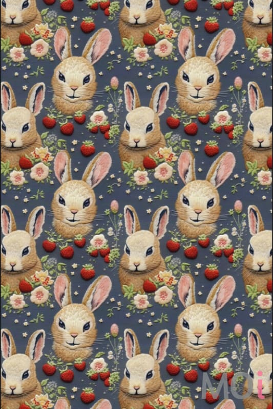 Bun Bun: Double-Sided Hand Towel