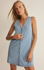 Solace Denim Mini Dress (OAI)