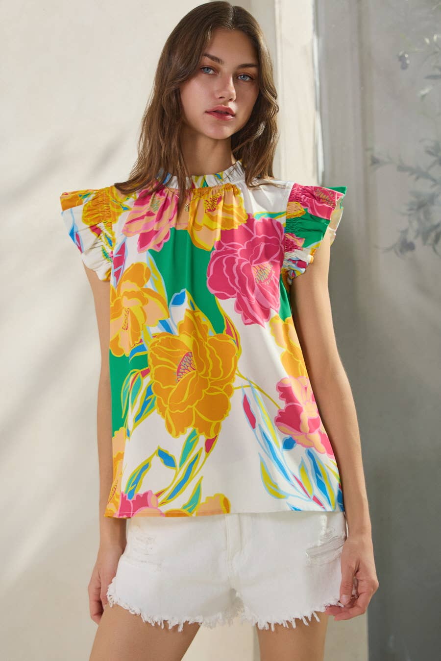 Floral Patterned Blouse