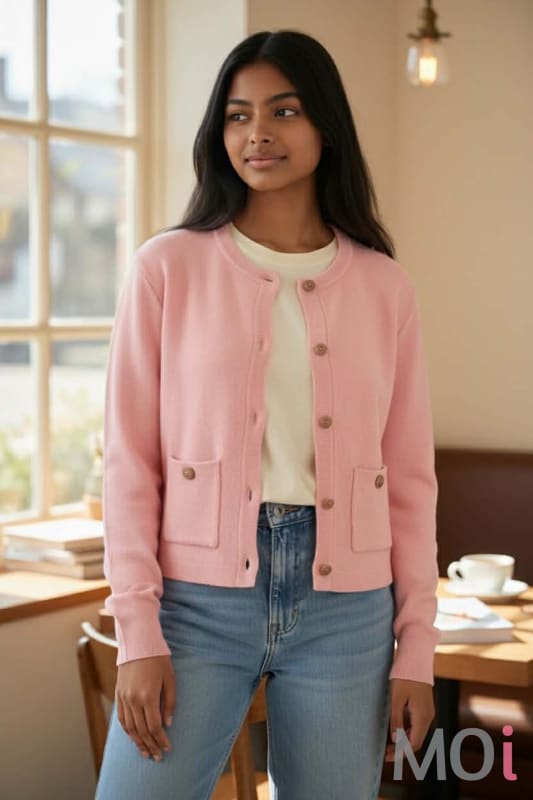 Cardigan With Baroque Buttons