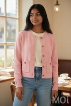 Cardigan With Baroque Buttons