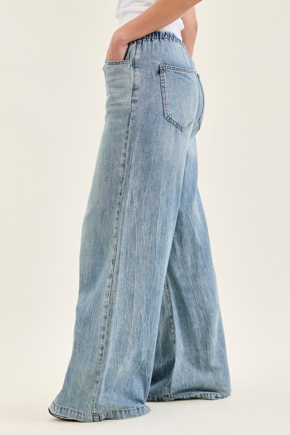 Judy Blue Palazzo Featherweight W/Drawcord
