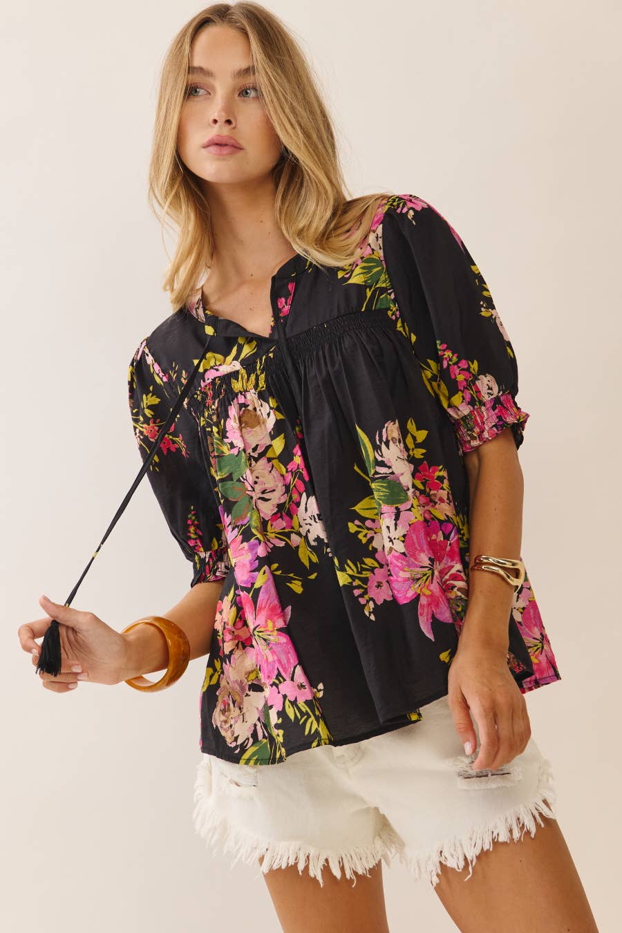 Floral Print Blouse
