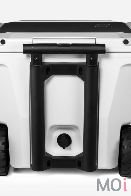 Brutank 35-Quart Rolling Cooler by Brumate Ice White